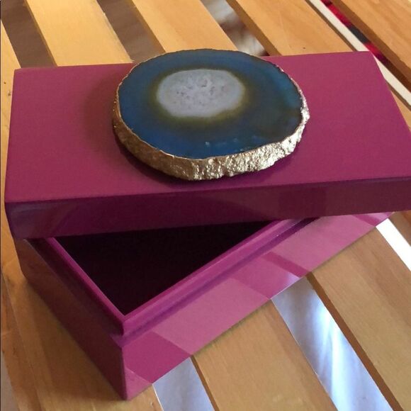 Pink Agate Box  - Picture 4 of 4